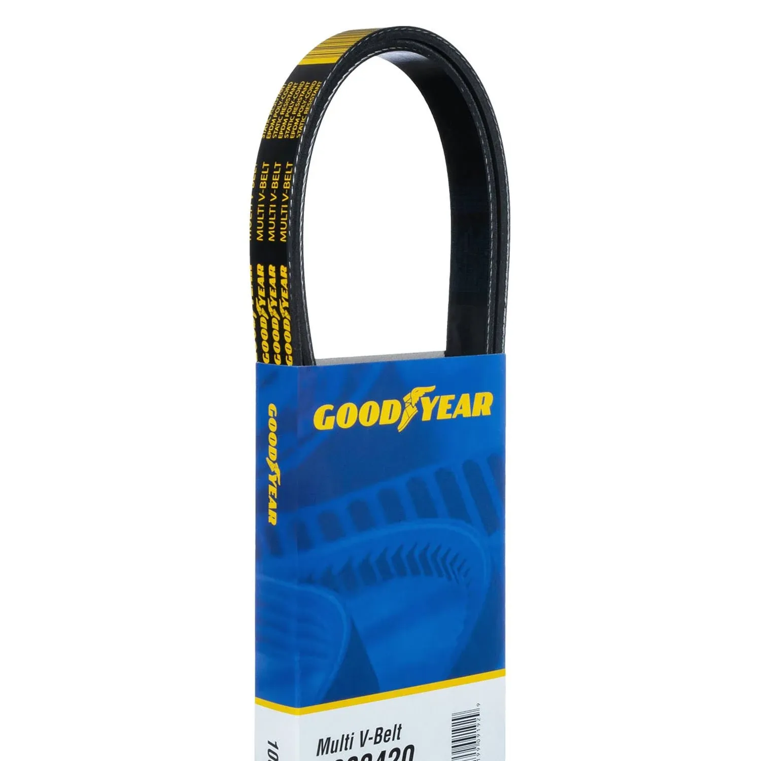 Goodyear Belts 1060382 Serpentine Belt, 6-Rib, 38.2" Length