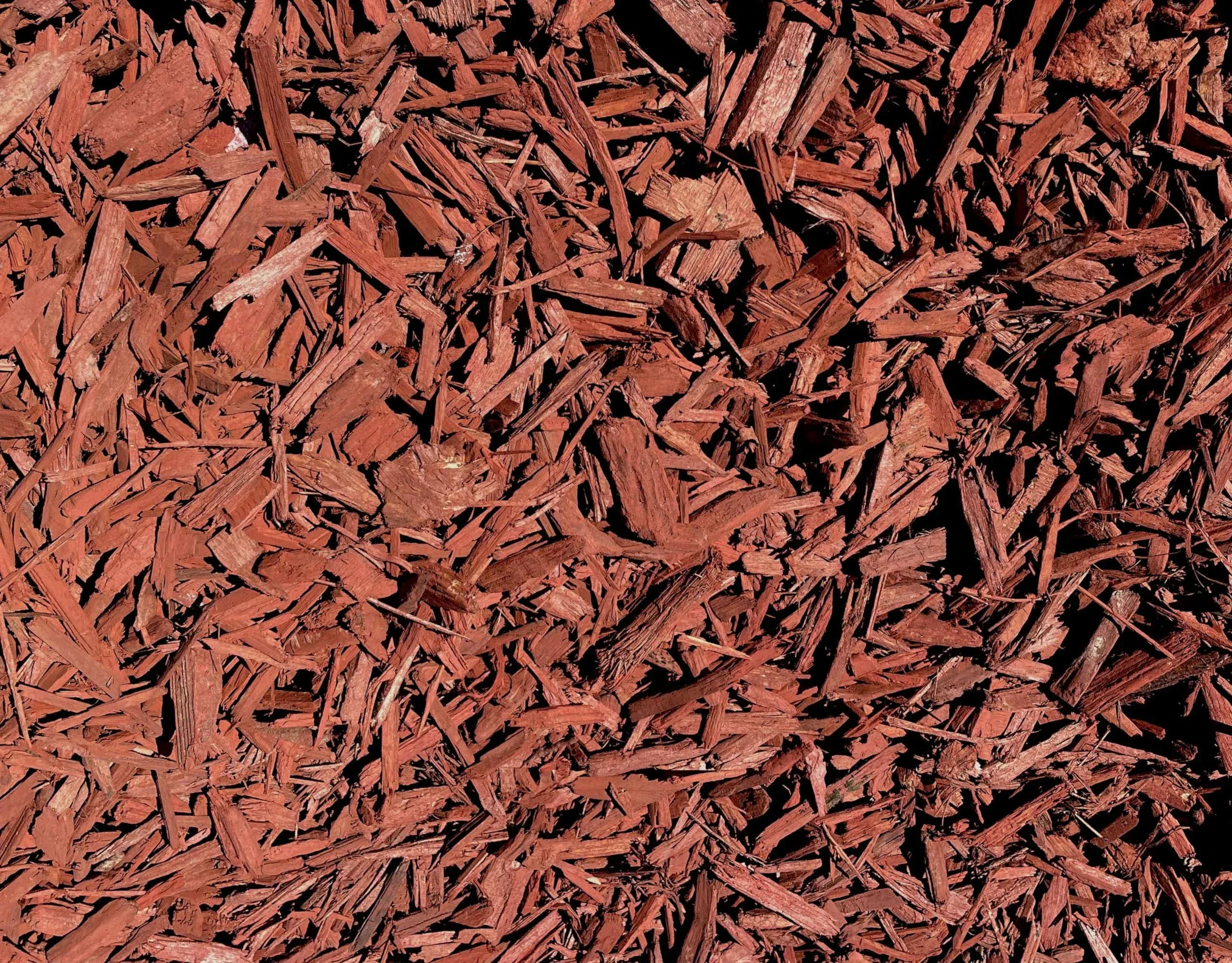 MIGHTY109 Raging Red Colored Wood Chip Mulch - 42 Quarts! Colored Landscape Mulch.