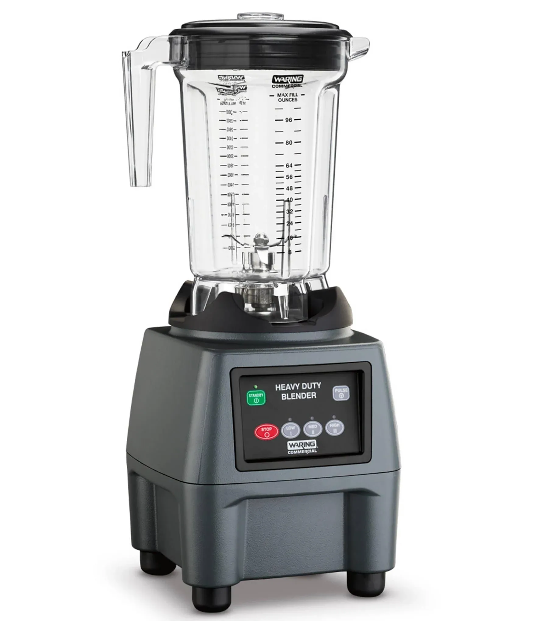 Waring CB15P Commercial Food Blender | 3-3/4 HP | 3-Speed 