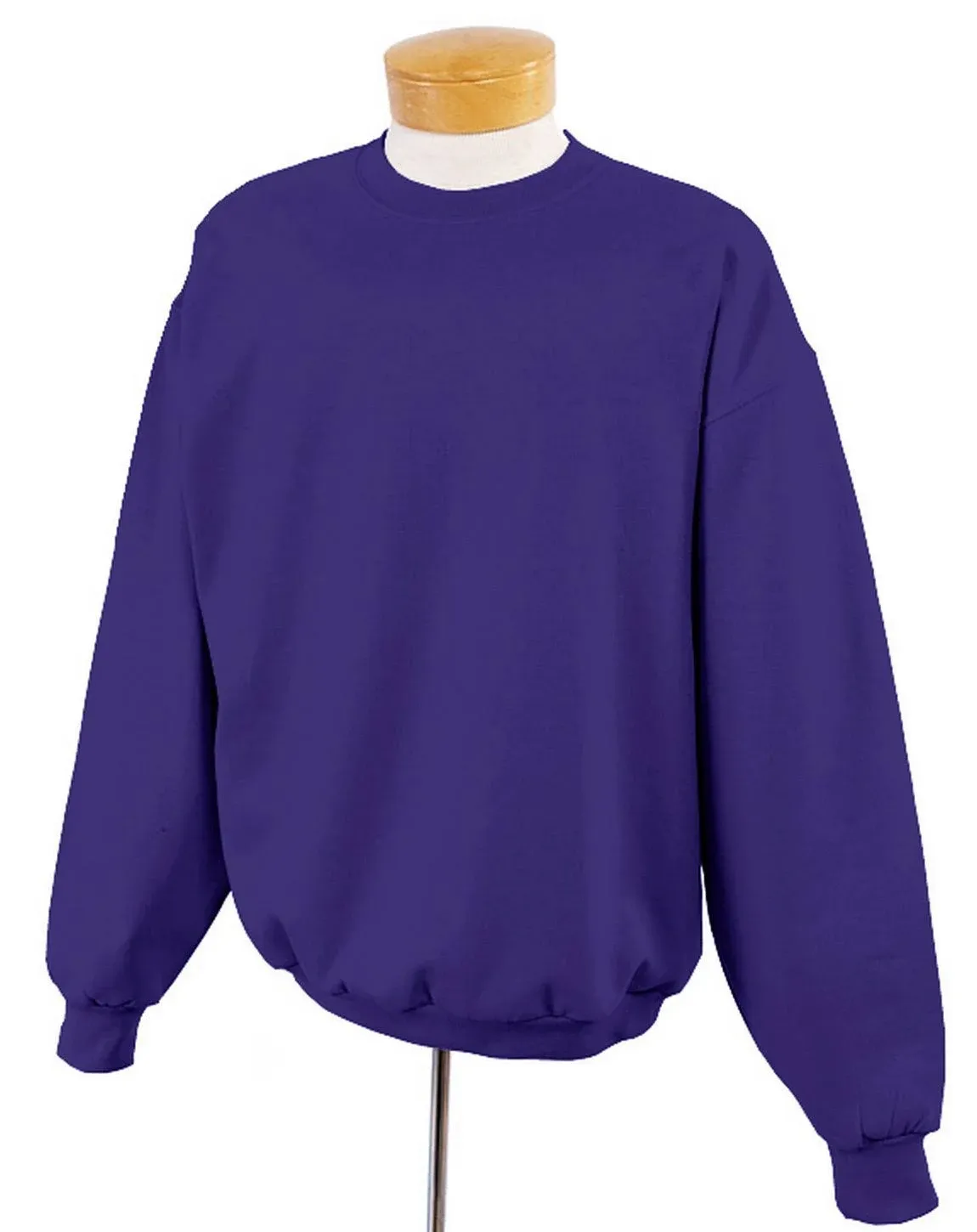 Jerzees 562B Youth NuBlend Fleece Crew - Deep Purple - S