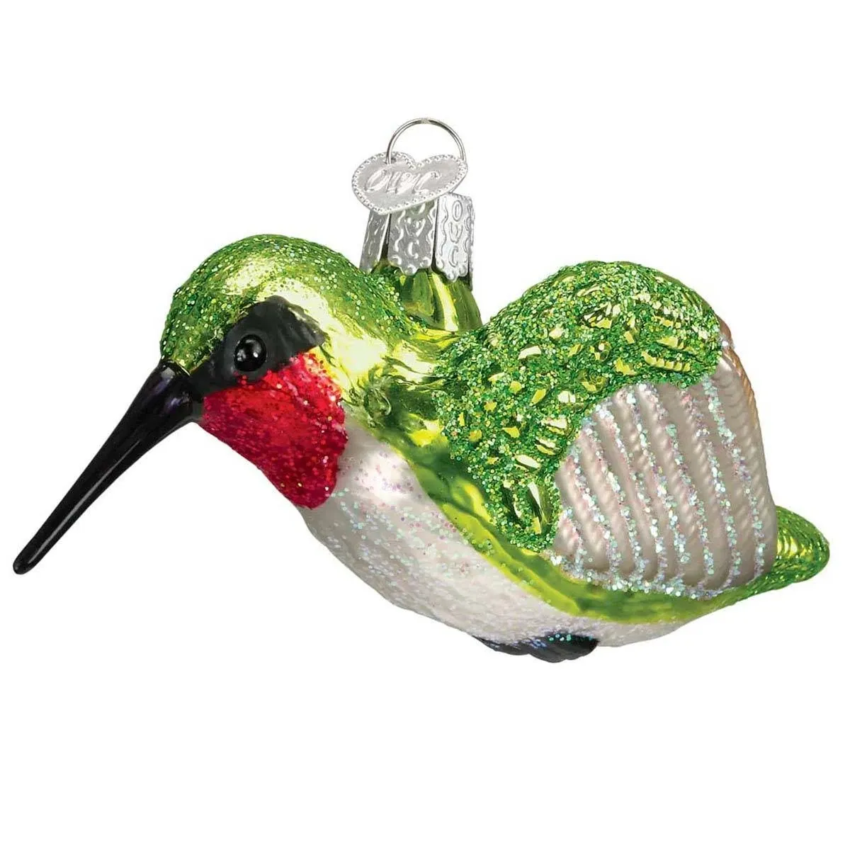 Old World Christmas Hummingbird Glass Ornament