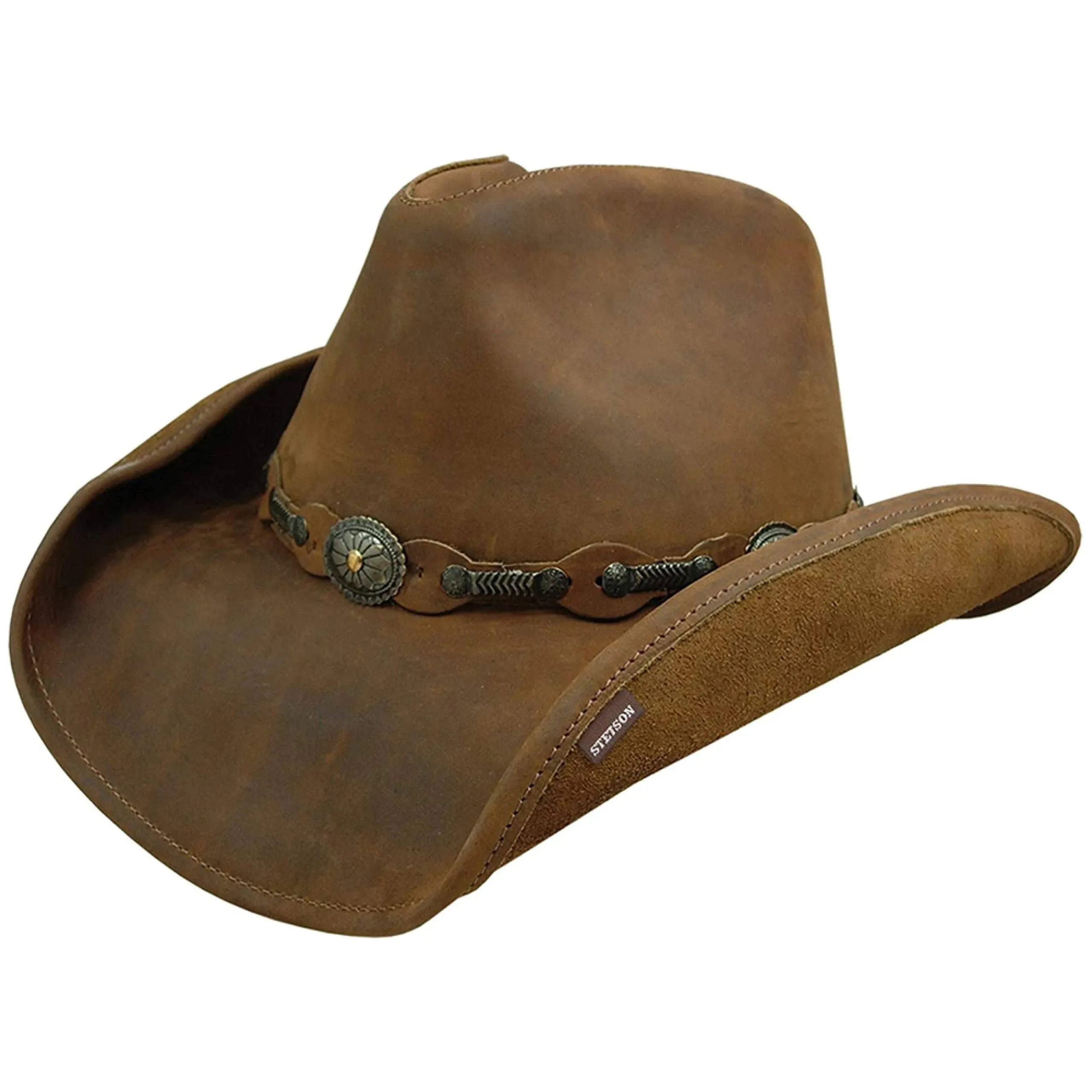 Stetson Roxbury Leather Cowboy Hat