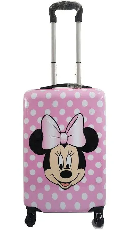 Fast Forward Minnie Mouse 20 Inches Kids Luggage Hardside Tween Spinner Carry-On ...