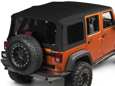 "Bestop 54722-35 Supertop - '07-18 Wrangler JK 2-Door (Black Diamond)"