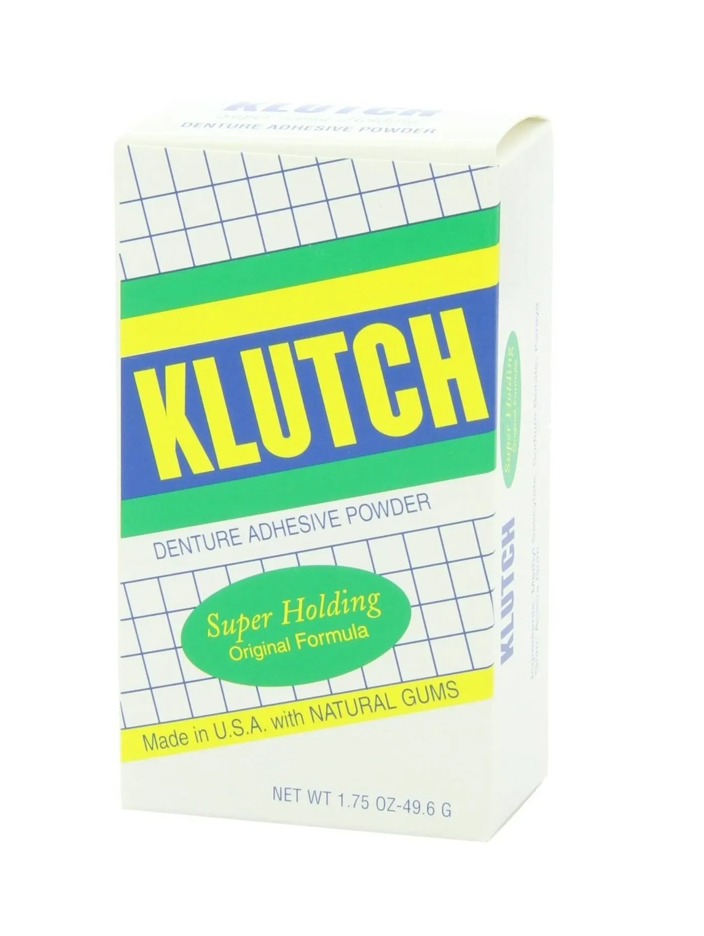 Klutch Denture Adhesive Powder