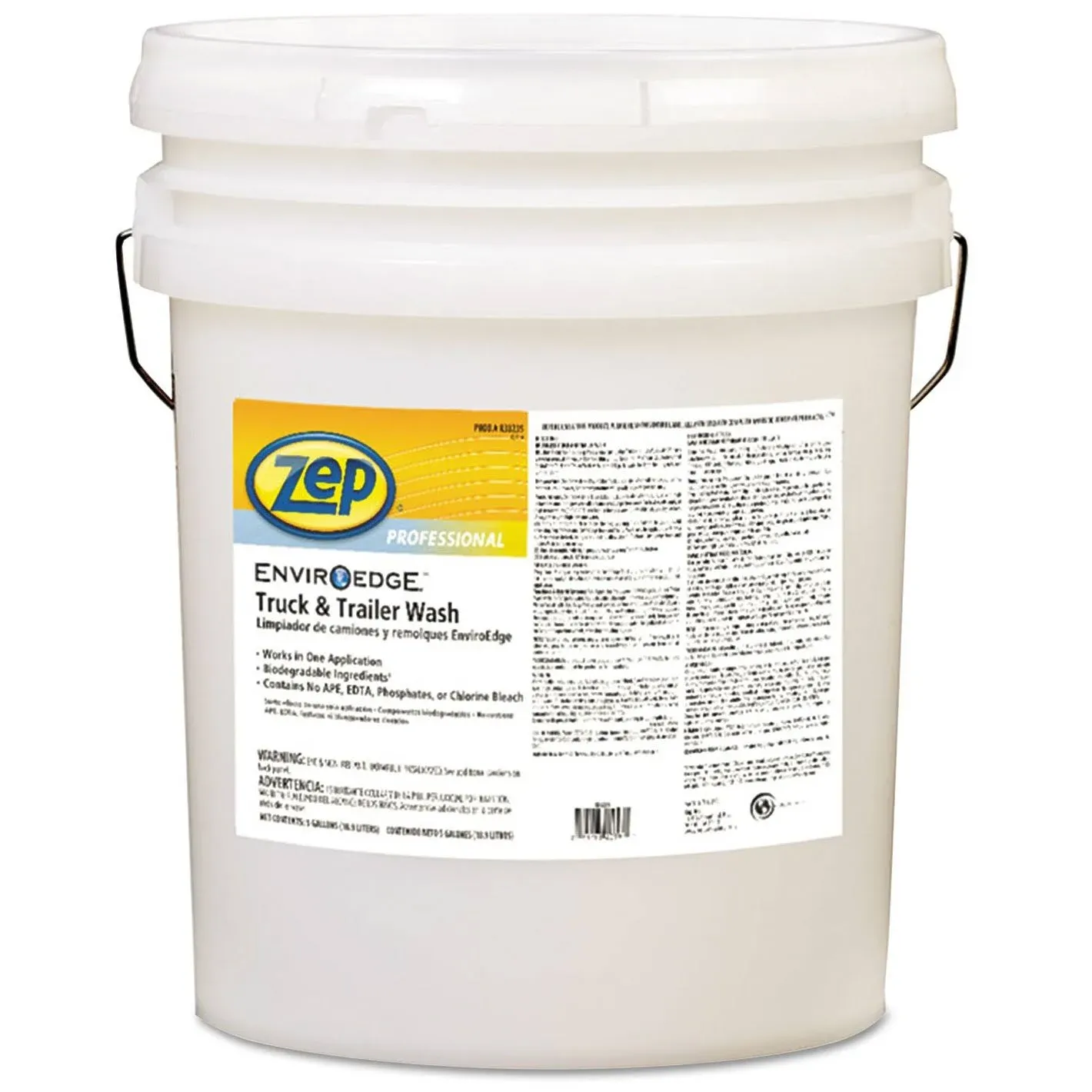 Zep EnviroEdge Truck and Trailer Wash, 5 Gal Pail