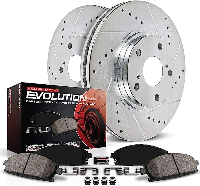 Power Stop 06-13 Lexus IS250 Rear Z23 Evolution Sport Brake Kit