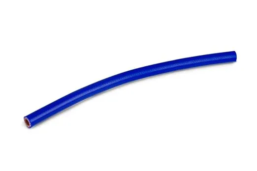 3/4" ID Blue high Temp Reinforced Silicone Heater Hose tubing, Sold per feet, Max Temperature Rating: 350F, Bend Radius: 3" (HTHH-075-BLUE)