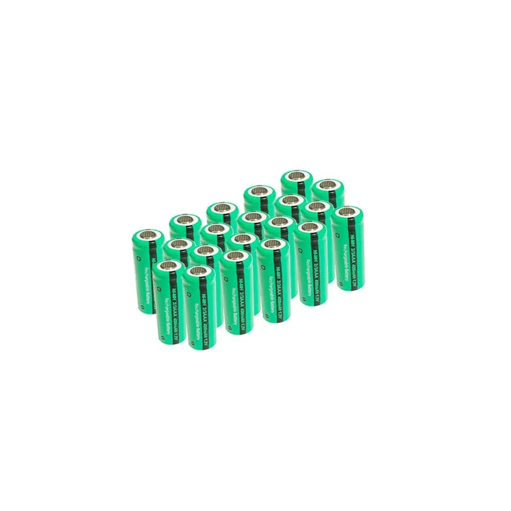 Pkcell 1.2v 400mah 2/3aaa NiMH Rechargeable Battery with Button Top