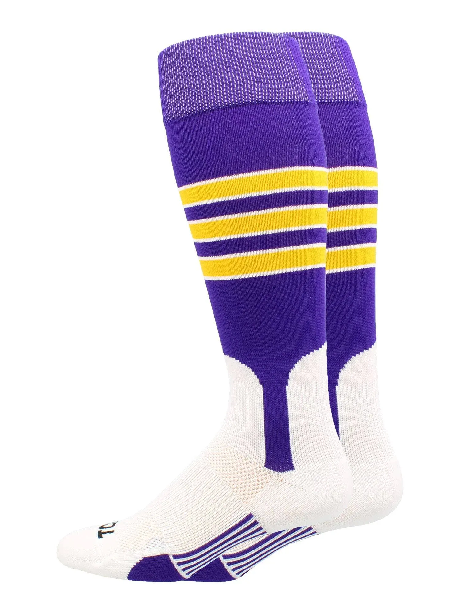 Striped Baseball Stirrup Socks Dugout Pattern D