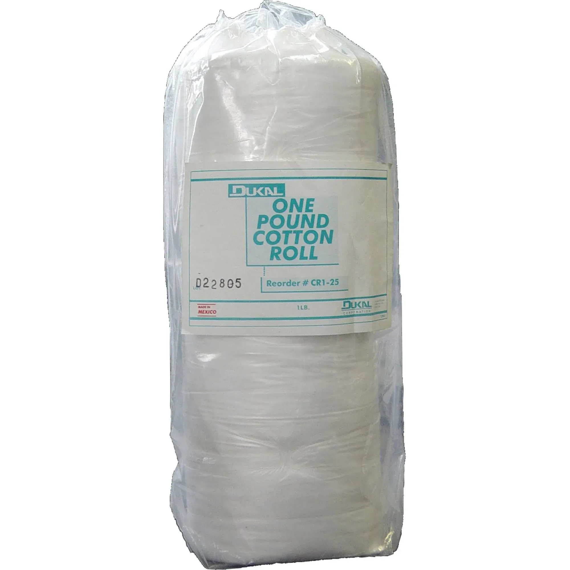 Dukal Non-Sterile Cotton Roll - White - 1 Pound