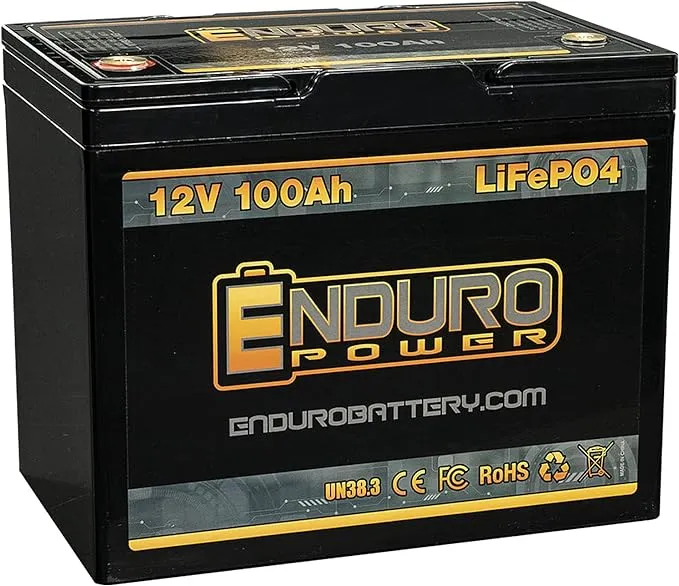 Enduro Power Baja Series 12V 100Ah Deep Cycle Lithium Battery