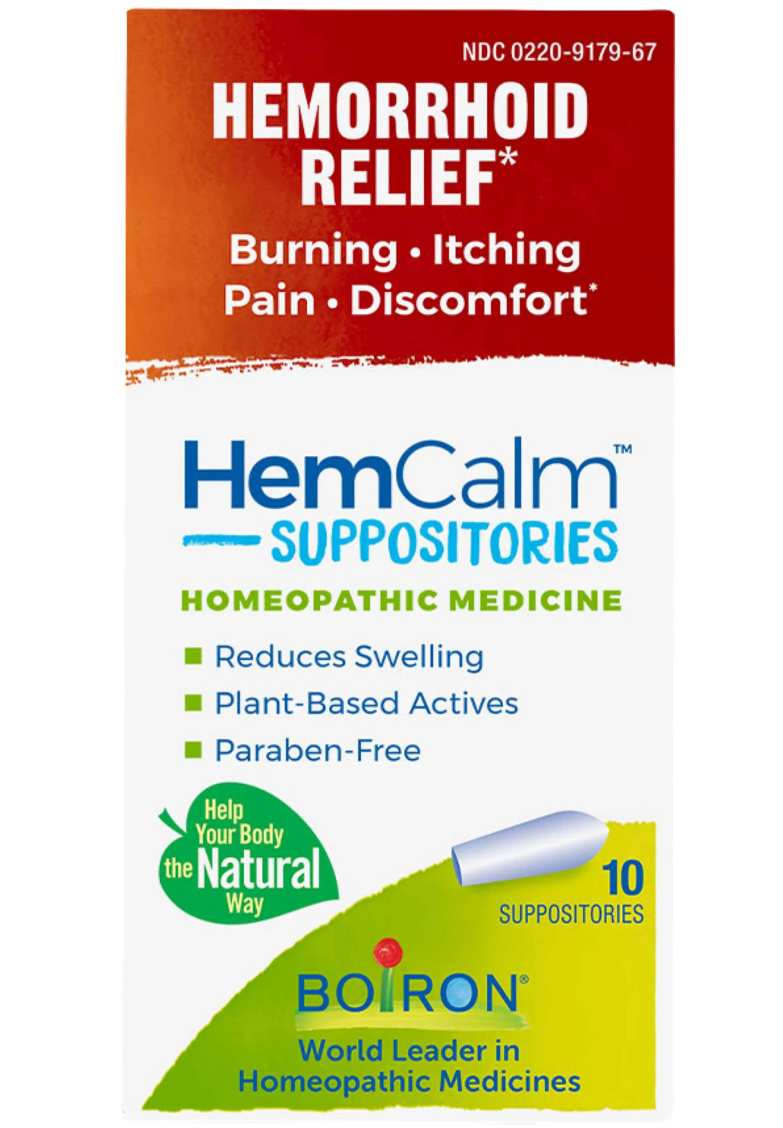 Boiron Hemcalm - 10 Suppositories