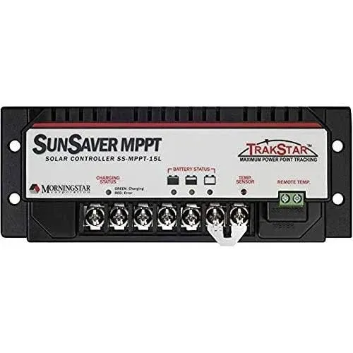 Morningstar SS-MPPT-15L SunSaver MPPT 15 amp 12/24V Solar Charge Controller