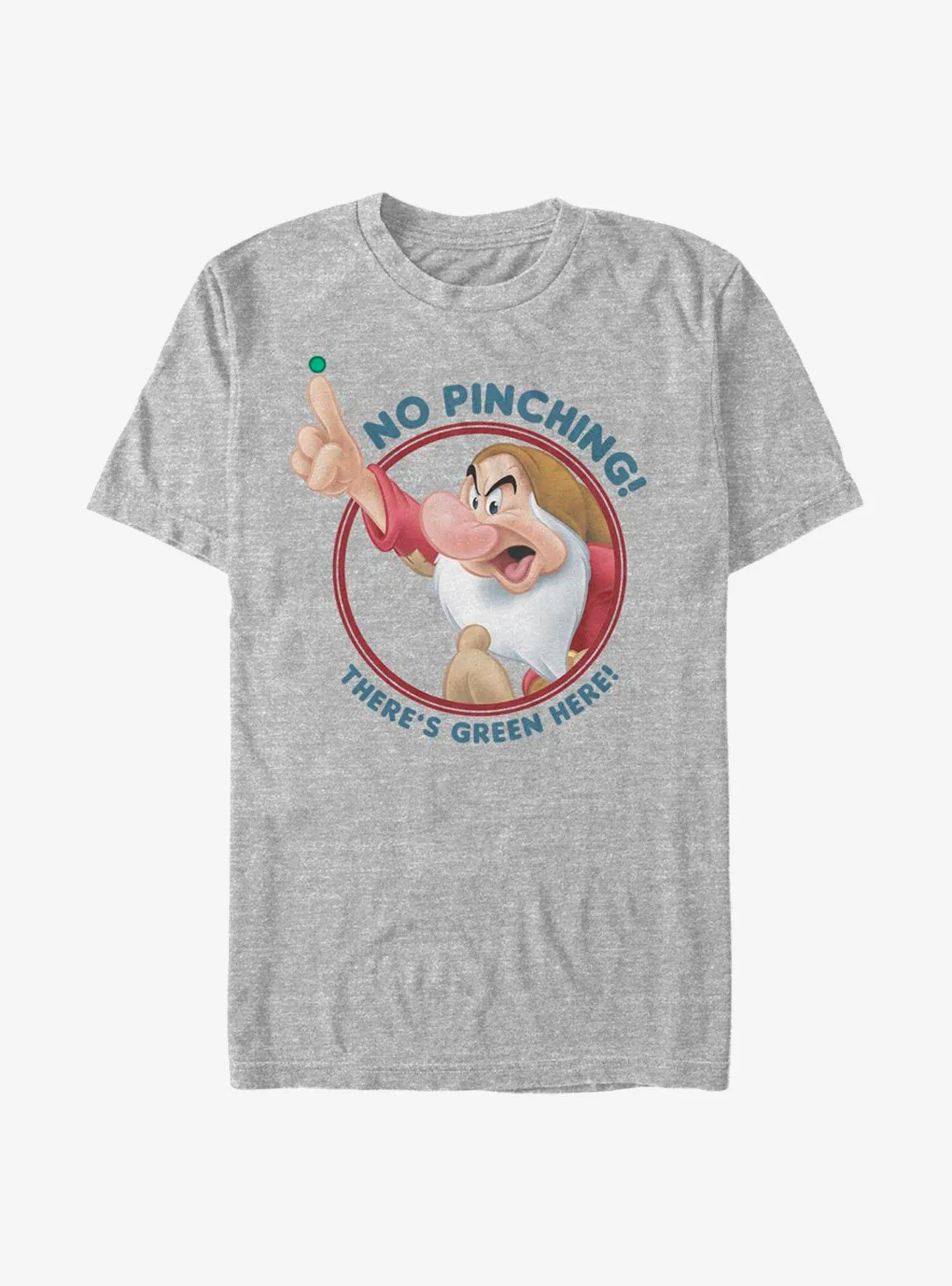 Disney Snow White And The Seven Dwarfs No Pinching Grumpy T-Shirt | Hot Topic