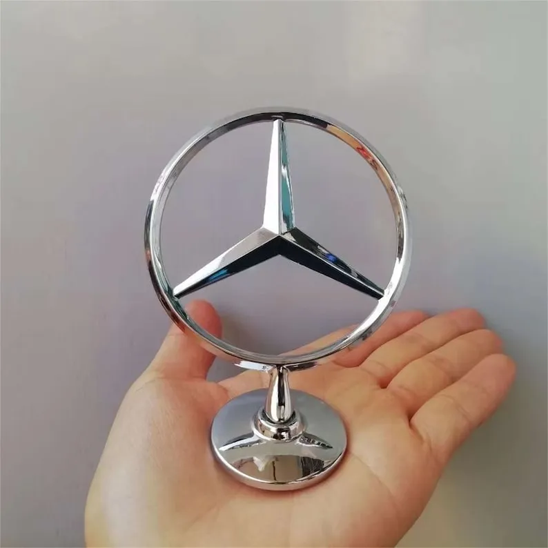 Eyaengz Hood Ornament for Maybach Hood Emblem Badge for S400 S450 S500 S550 S560 S580 S600 S650 E Class S Class W221 W222 W223 Accessories with Logo