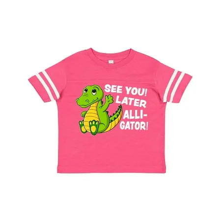 Inktastic See You Later Alligator Gift Toddler Boy or Toddler Girl T-Shirt