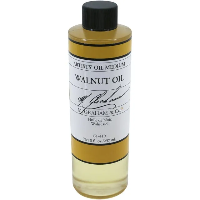 M. Graham Walnut Oil Medium - 8 oz.