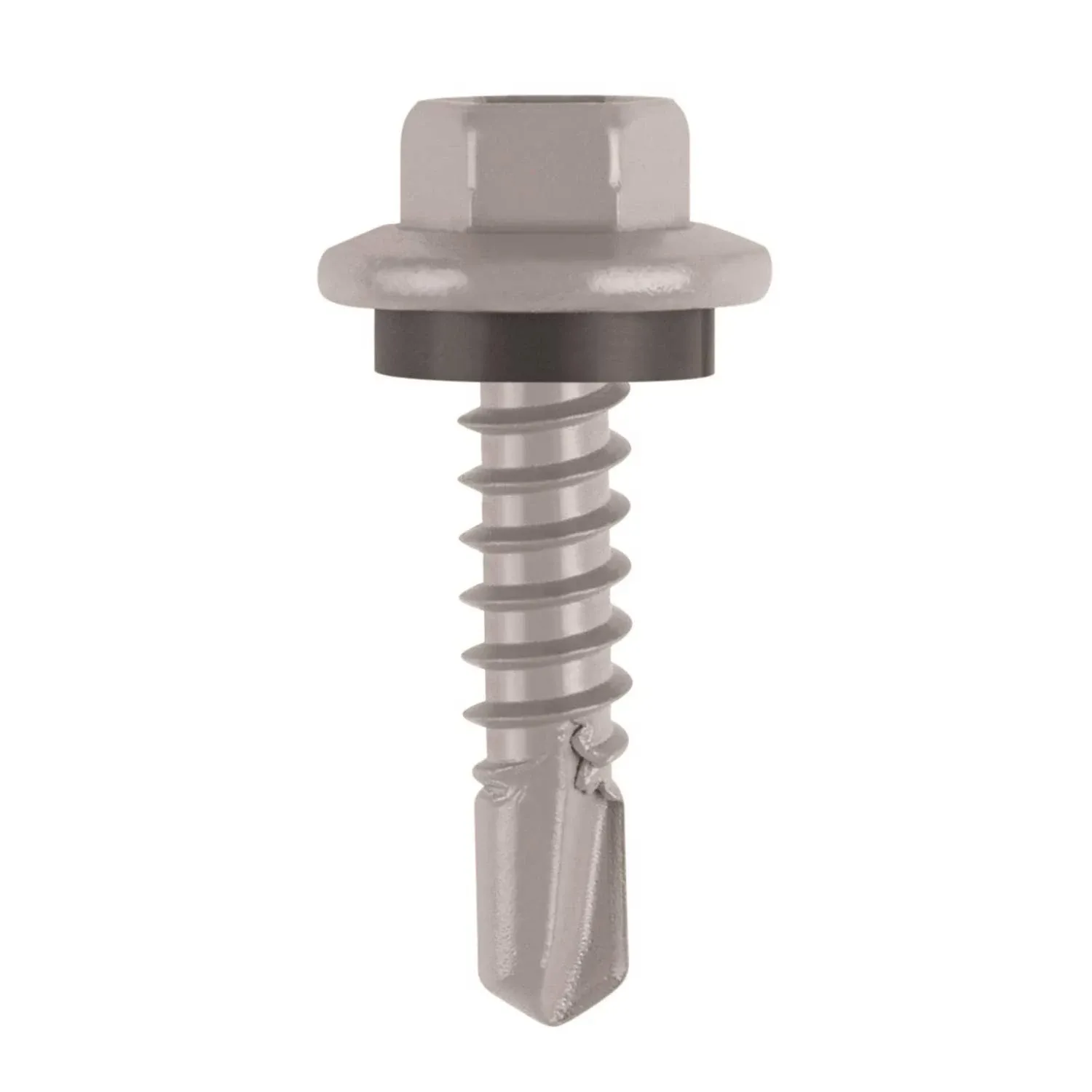 Teks 21473 Roofing Screws No. 12 X 1-1/2" L Hex Drive Hex Washer Head