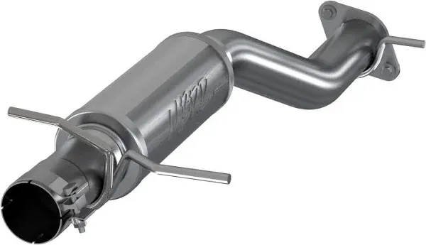 MBRP Exhaust Muffler Replacement 3 in. Inlet/Outlet High Flow T409 Stainless Steel