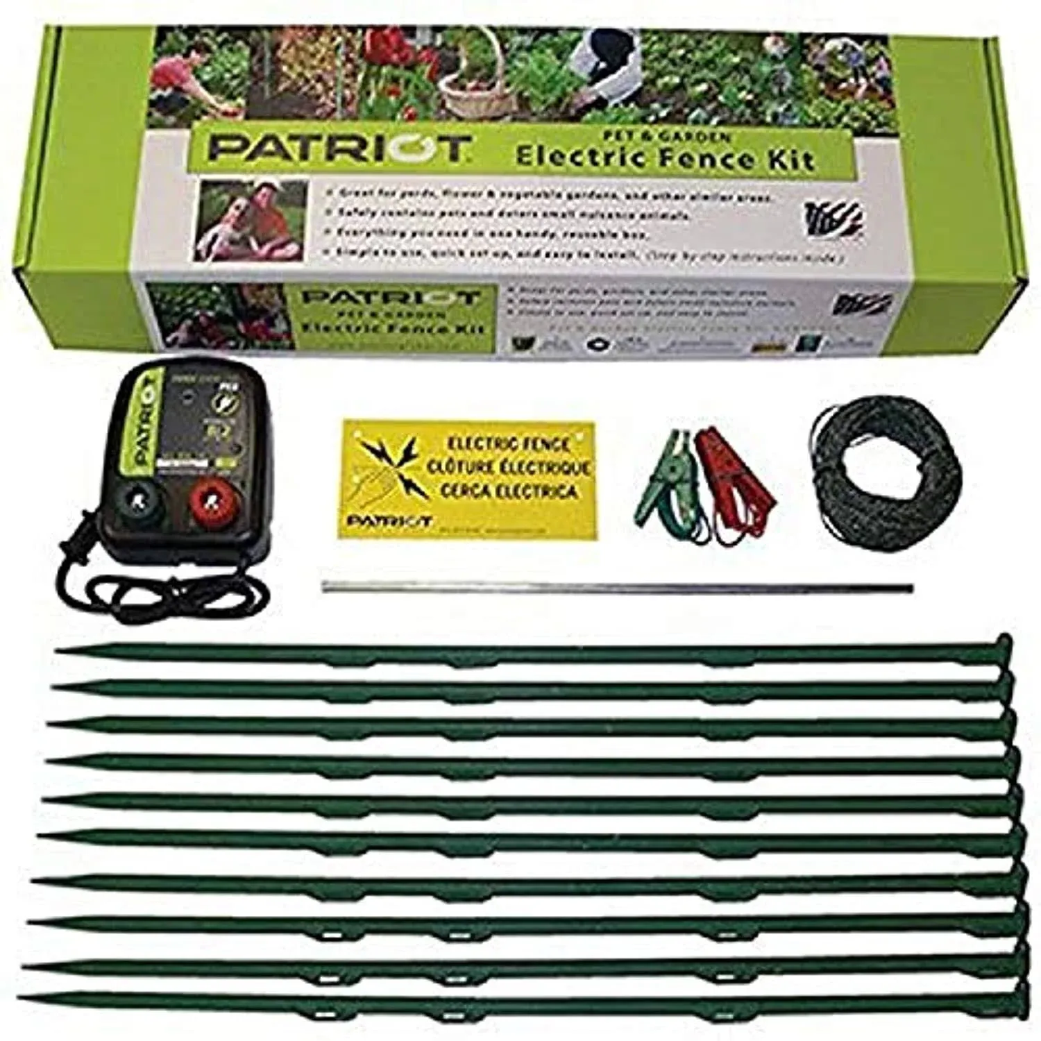 Patriot Pet & Garden Electric Fence Kit