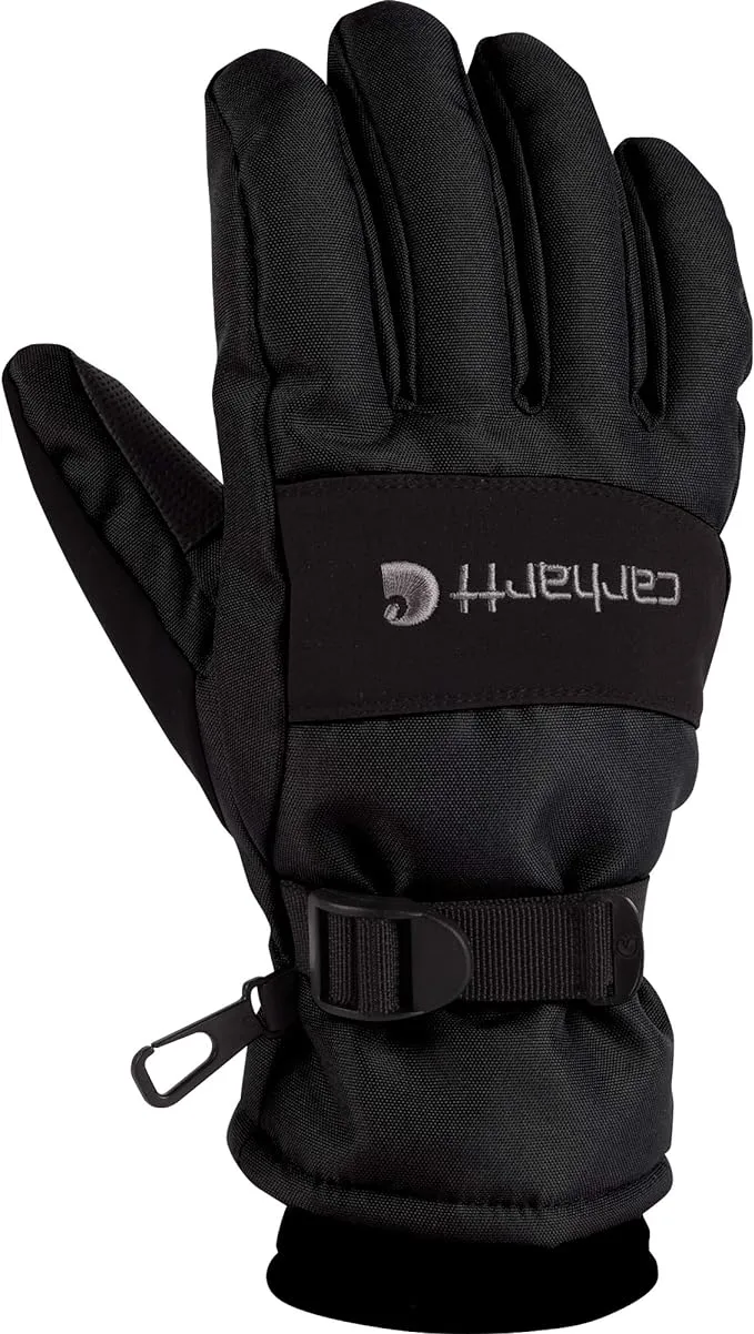 Carhartt Men's Waterproof Insulated Glove - Black