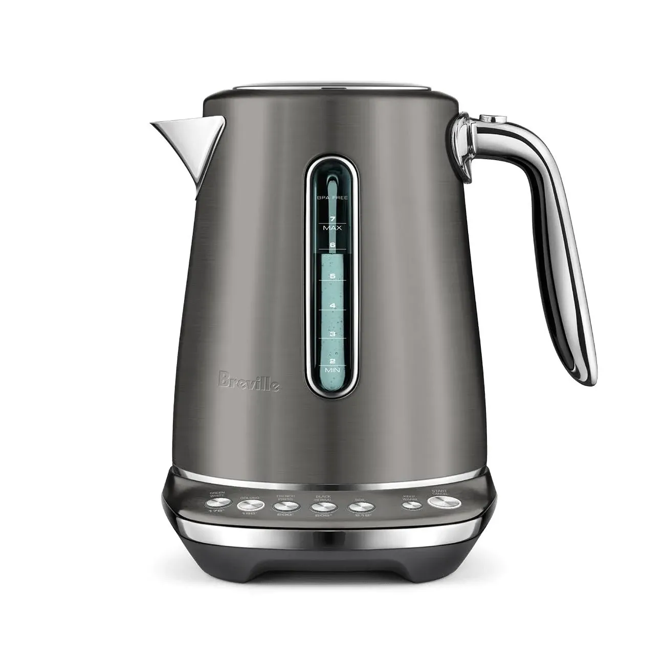 Breville The Smart Kettle Luxe, Black Stainless