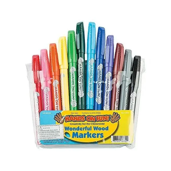 Fun Express Wonderful Wood Painting Markers