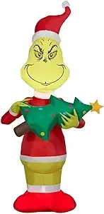 Grinch Christmas Inflatable: Outdoor Décor