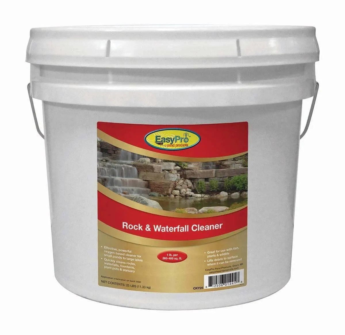 EasyPro OXY8 Rock and Waterfall Cleaner, 8-Pound