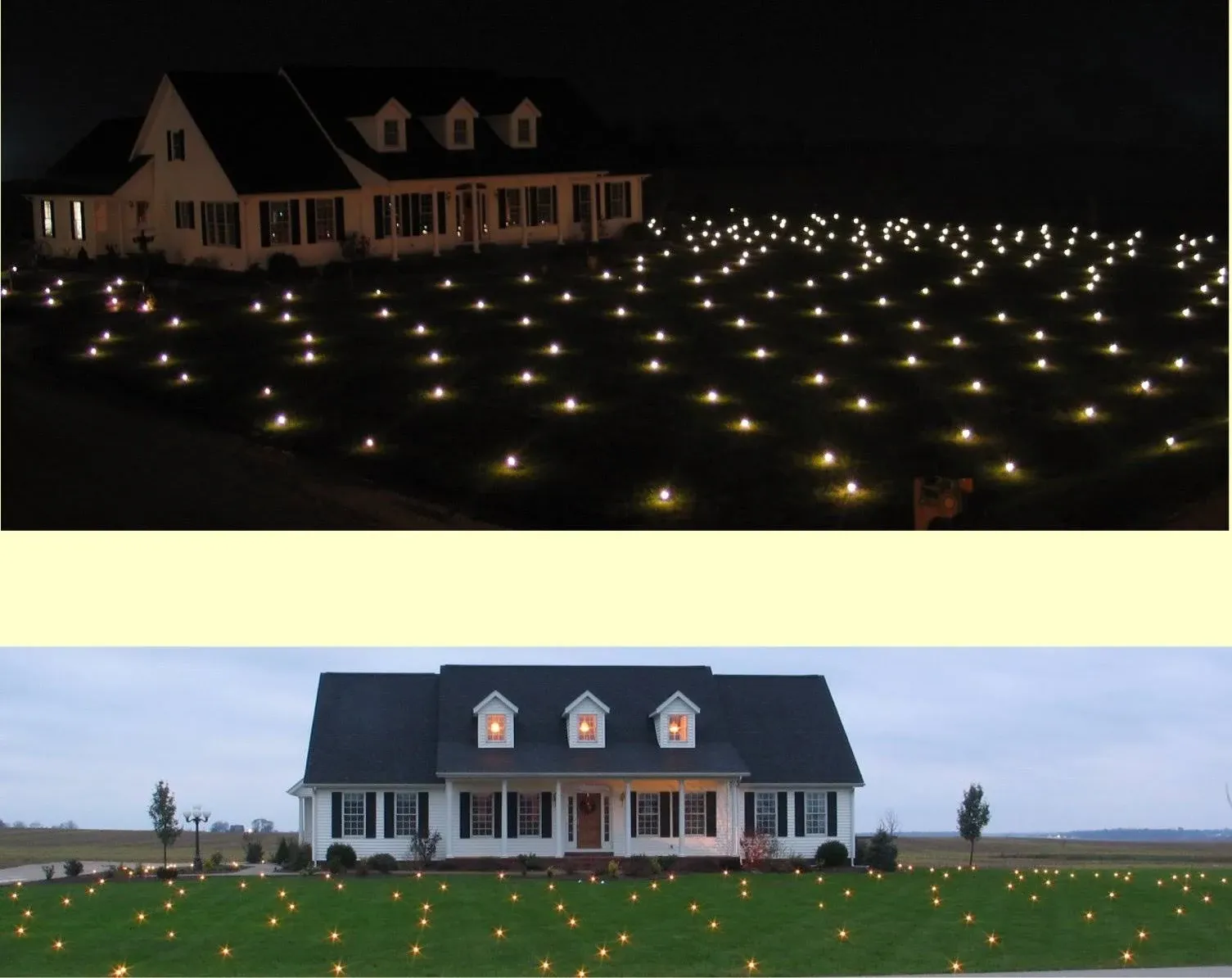 Lawn Lights 21WW10 Illuminated Outdoor Decoration LED Christmas Warm White