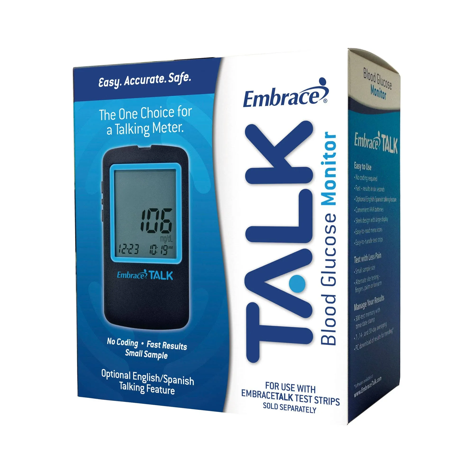 Embrace Omnis Blood Glucose Monitoring System 1 ea