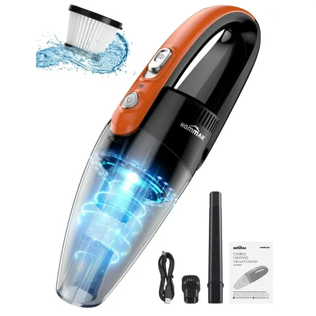 Handheld Car Vacuum, Portable Vacuum Cleaner Cordless, Handheld Vacuum Cordle...