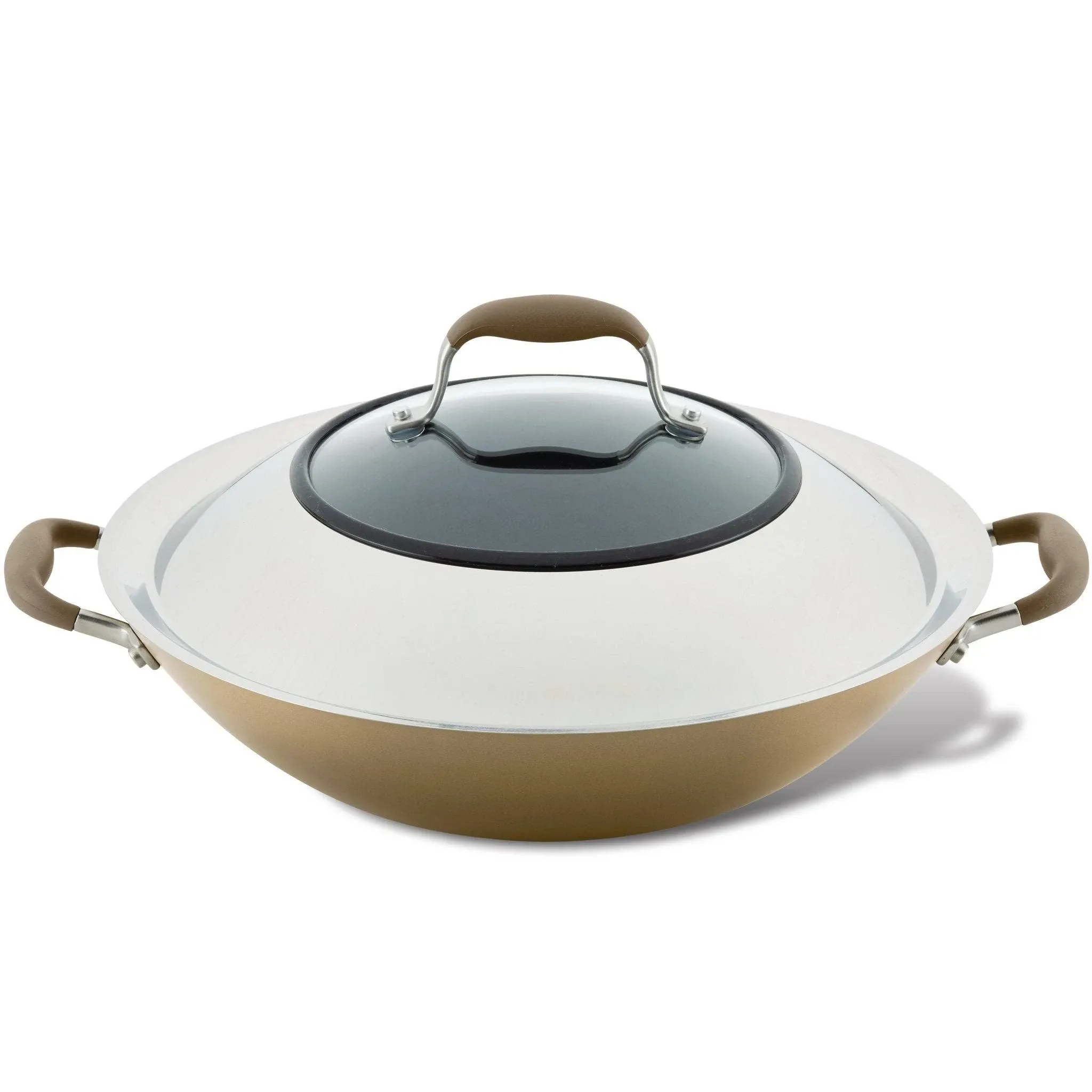 BLACK - Anolon Advanced Home 14-in. Wok With Side Handles. |2089