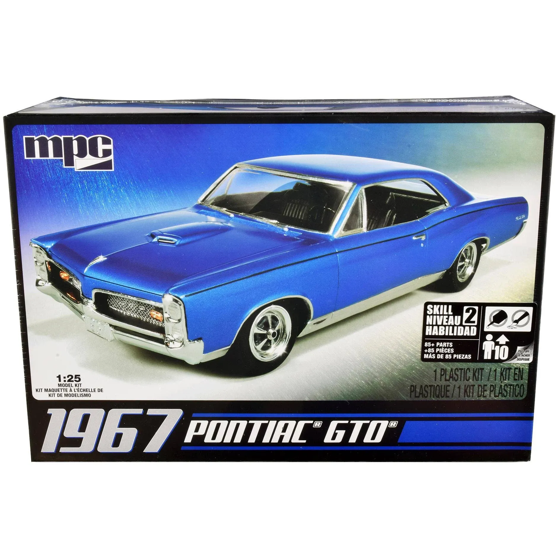 1967 Pontiac GTO Model Kit. Mpc.