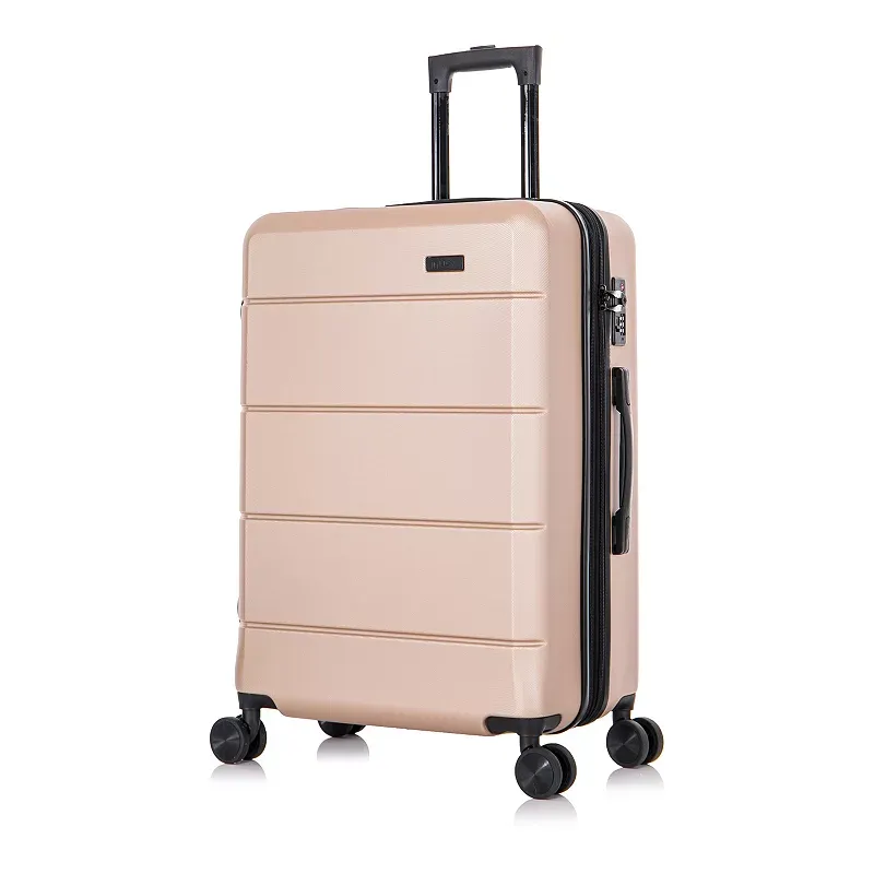 InUSA Elysian 28" Hardside Lightweight Luggage with Spinner Wheels, Handle, and Trolley, Wine