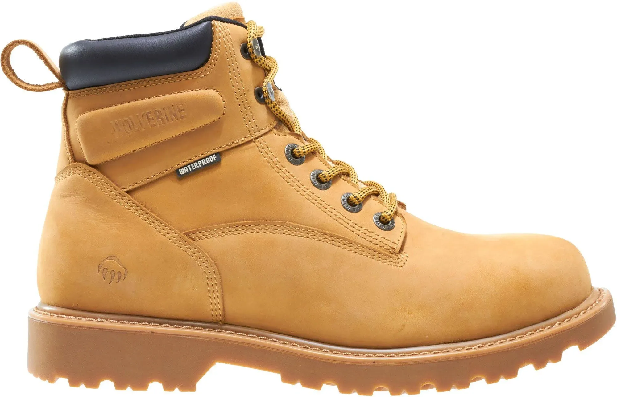 Wolverine Men's Floorhand Waterproof 6" Steel Toe Work Boot