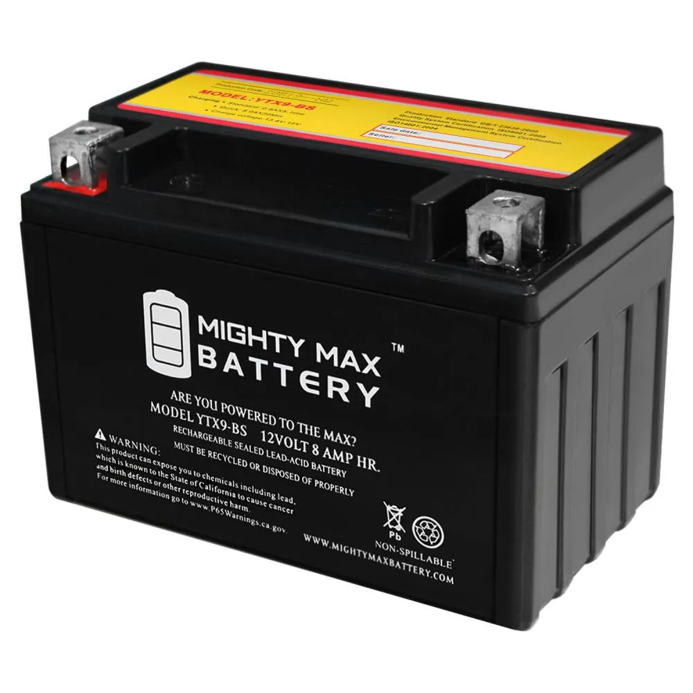 Mighty Max Battery YTX9-BS