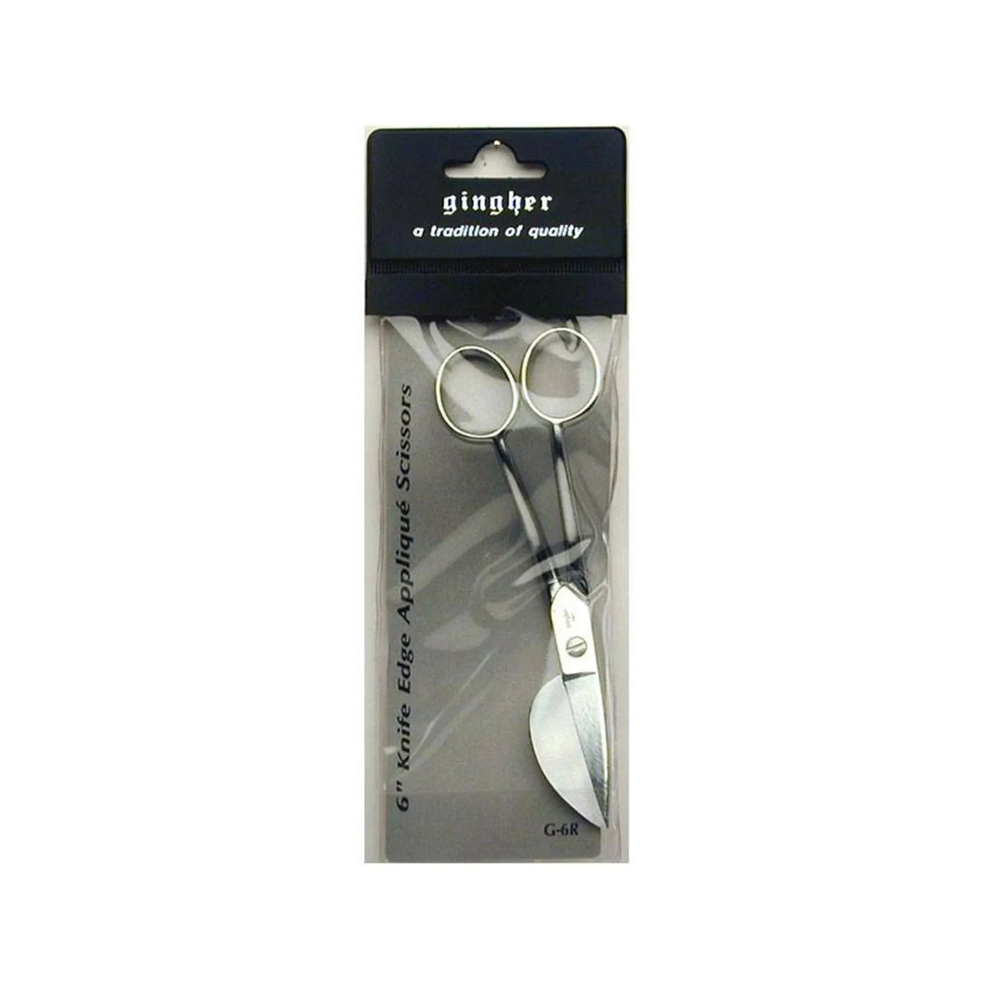 Gingher 6 in. Knife Edge Applique Scissors