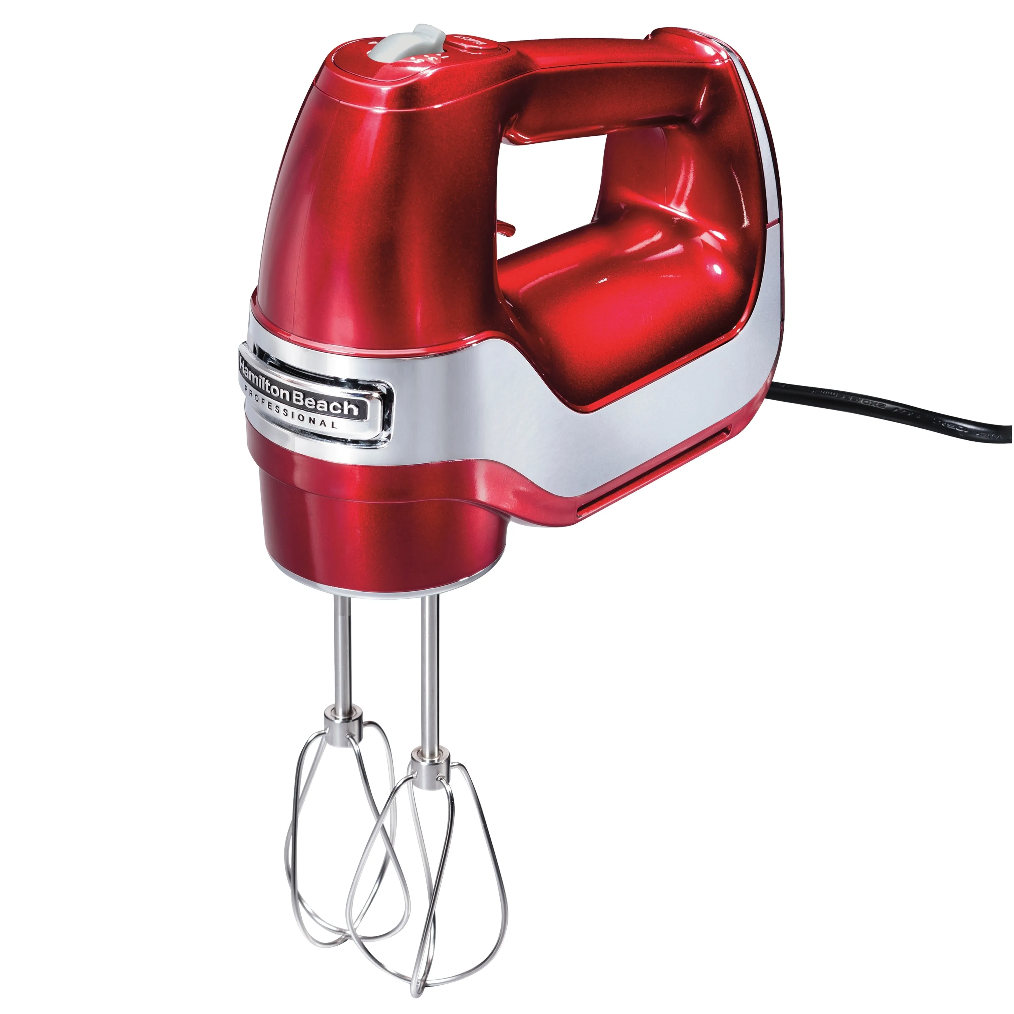 Hamilton Beach Professional 5 Speed Hand Mixer Red