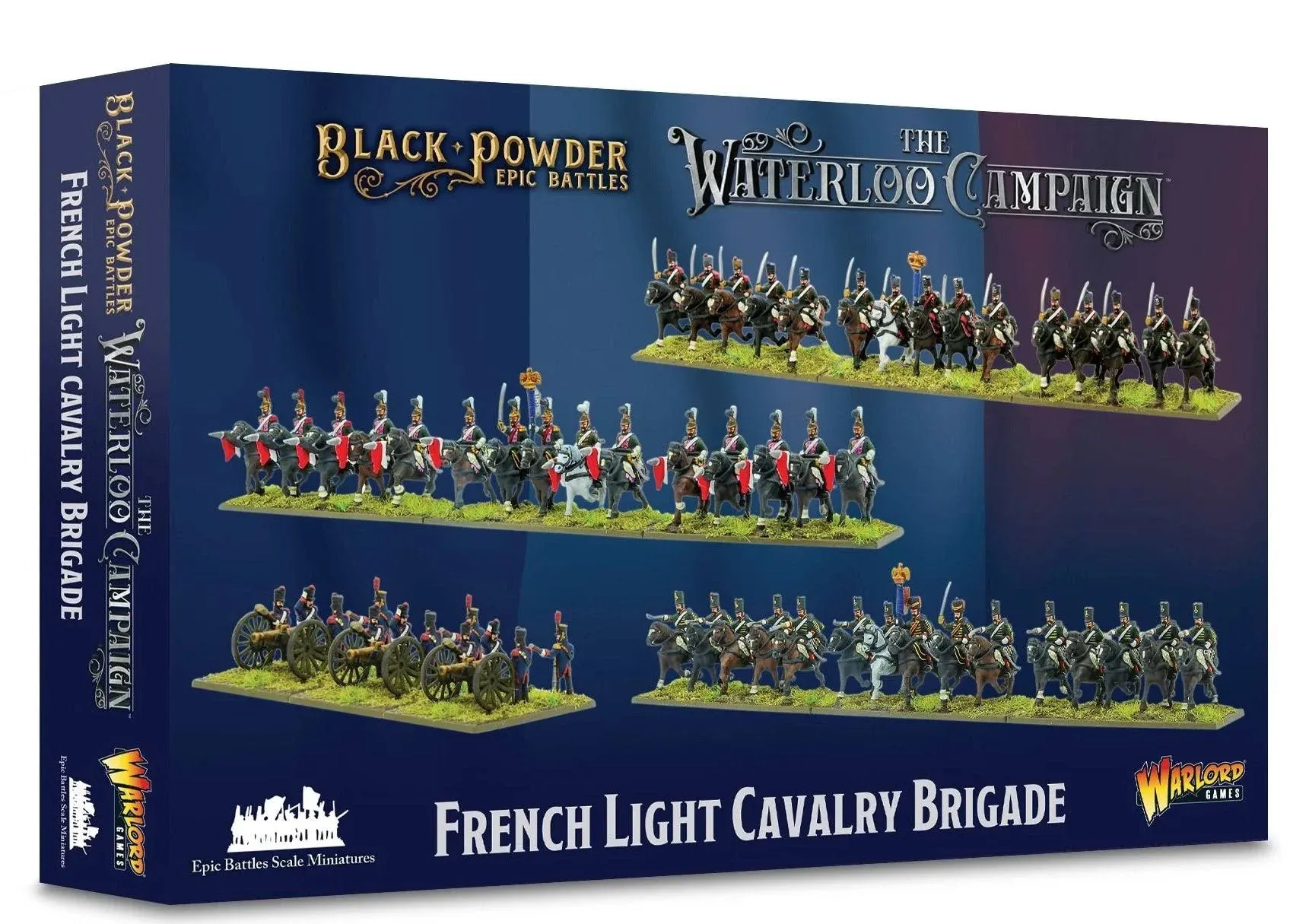 Black Powder Epic Battles: Waterloo - French Light Cavalry Brigade