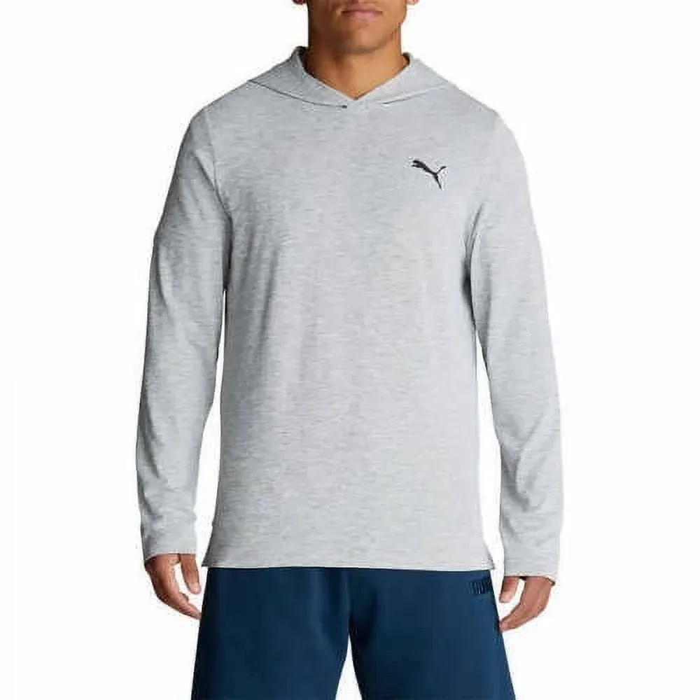 PUMA Men’s Performance Hoodie (Gray,S,M,L,XL<wbr/>)