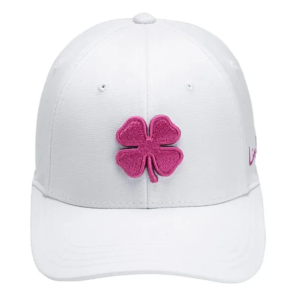 Men's Black Clover Spring Luck Golf Flexfit Hat L/XL White