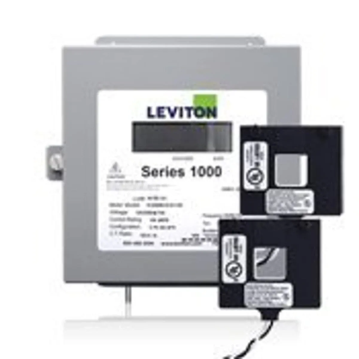 Leviton 1K240-1SW Series 1000 120/240V 100A 1P3W Indoor Kit with 2 Solid Core CTS