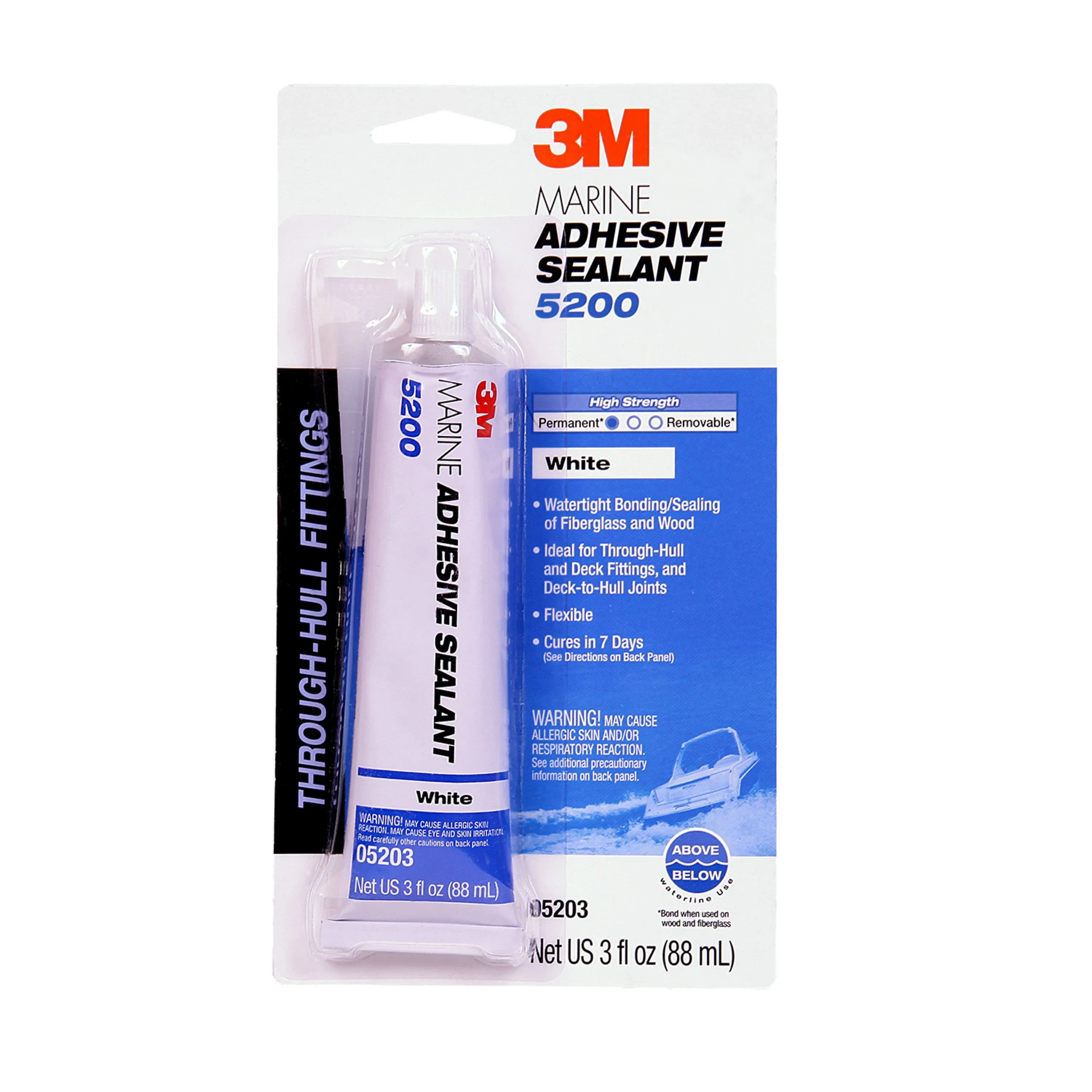 3M Marine Adhesive Sealant 5200 (05203) – Permanent Bonding and Sealing for...