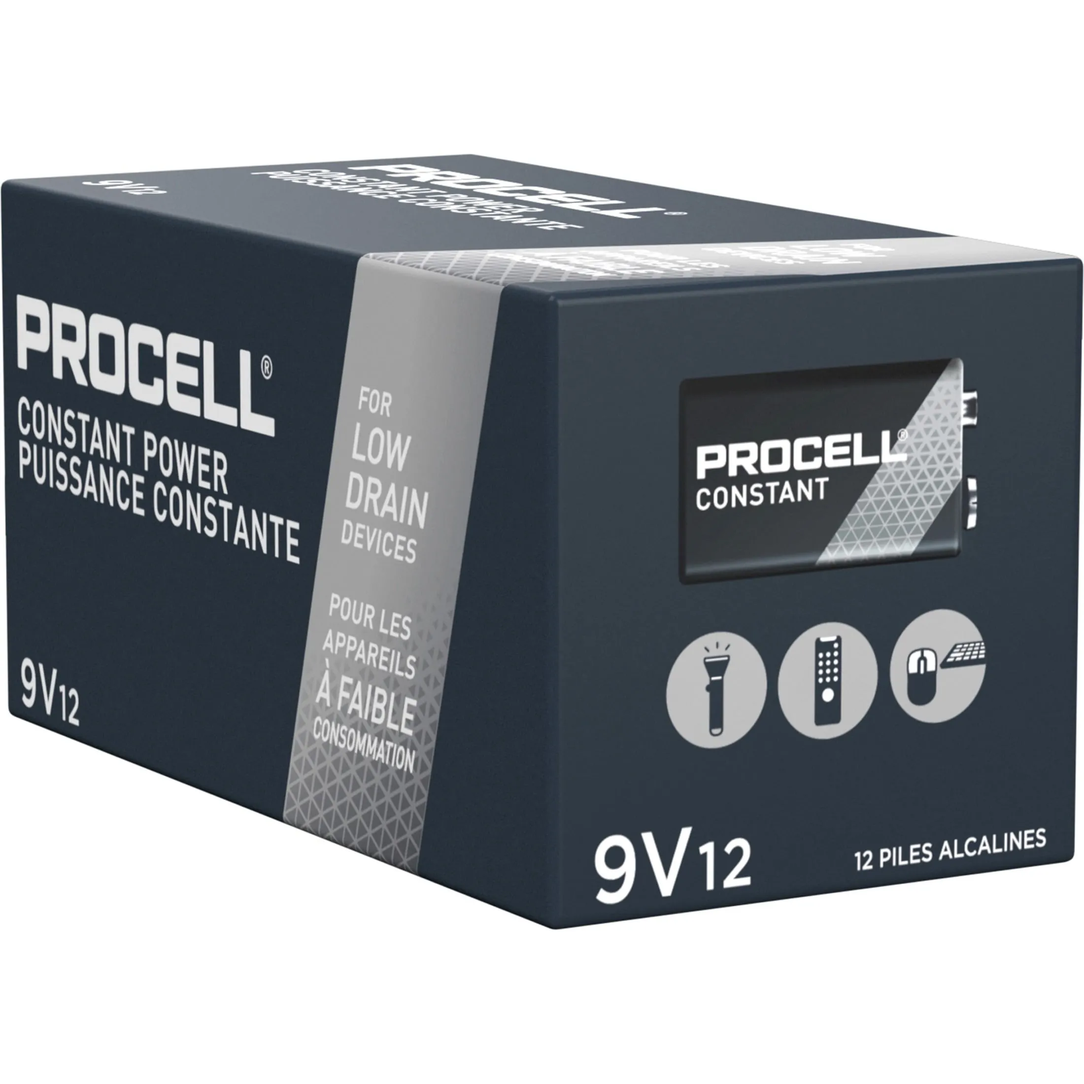 Duracell Procell Alkaline 9V Batteries