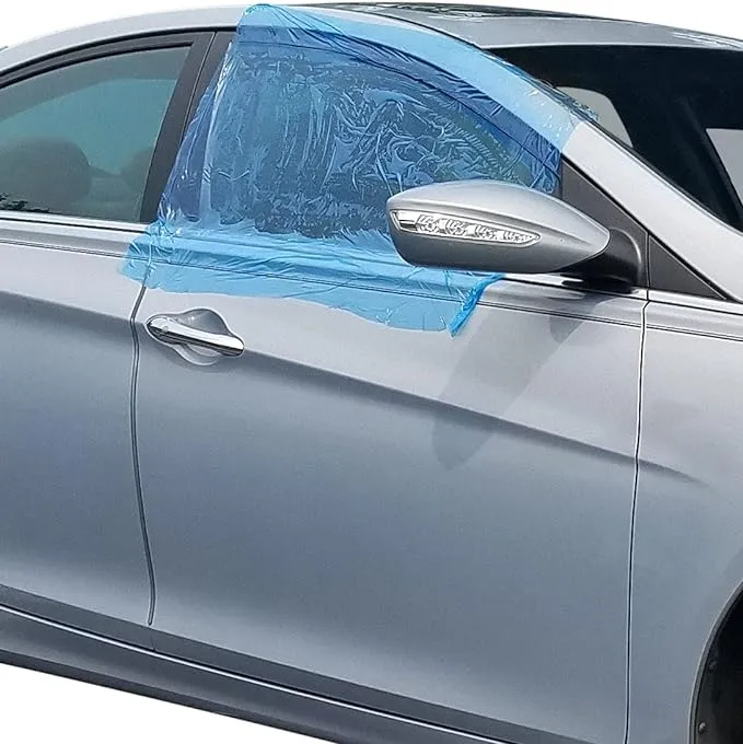 Self-Adhesive Crash Collision Wrap - 2.5 Mil Blue Tinted High Tack (36&#034; x 100&#039;)