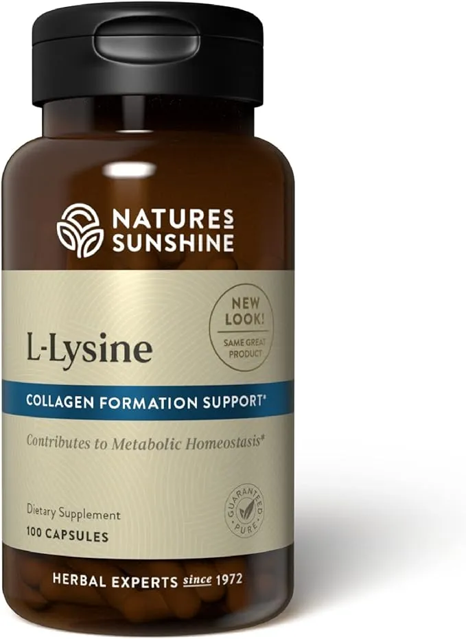 Nature's Sunshine - L-Lysine - 100 Capsules