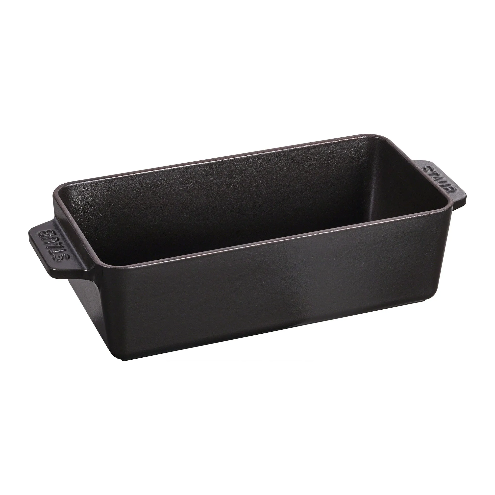 Staub Cast Iron 12.75-inch x 5.25-inch Loaf Pan - Matte Black