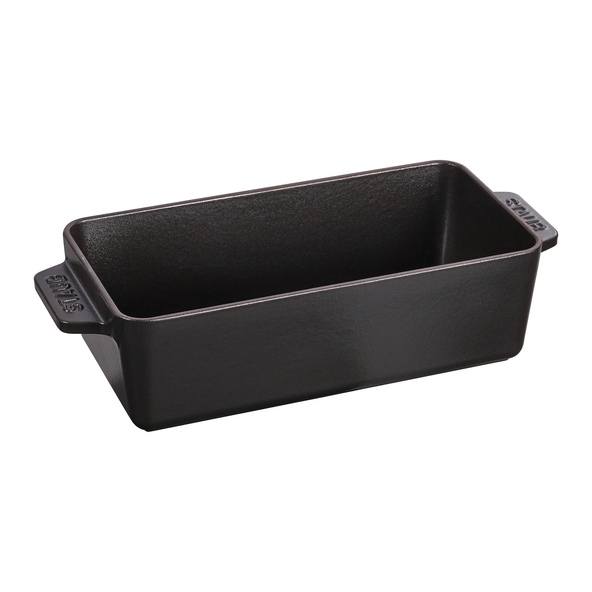 Staub Cast Iron 12.75-inch x 5.25-inch Loaf Pan - Matte Black - 9-inch